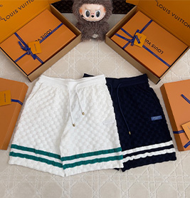 louis vuitton terry cloth tennis casual shorts